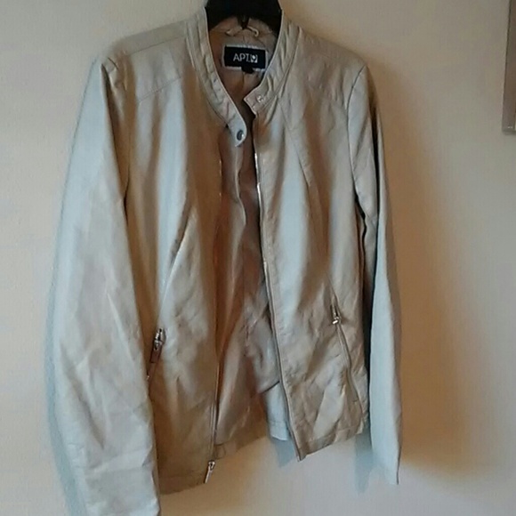 Apt. 9 Jackets & Blazers - APT.9 Motto Style faux Leather Jacket